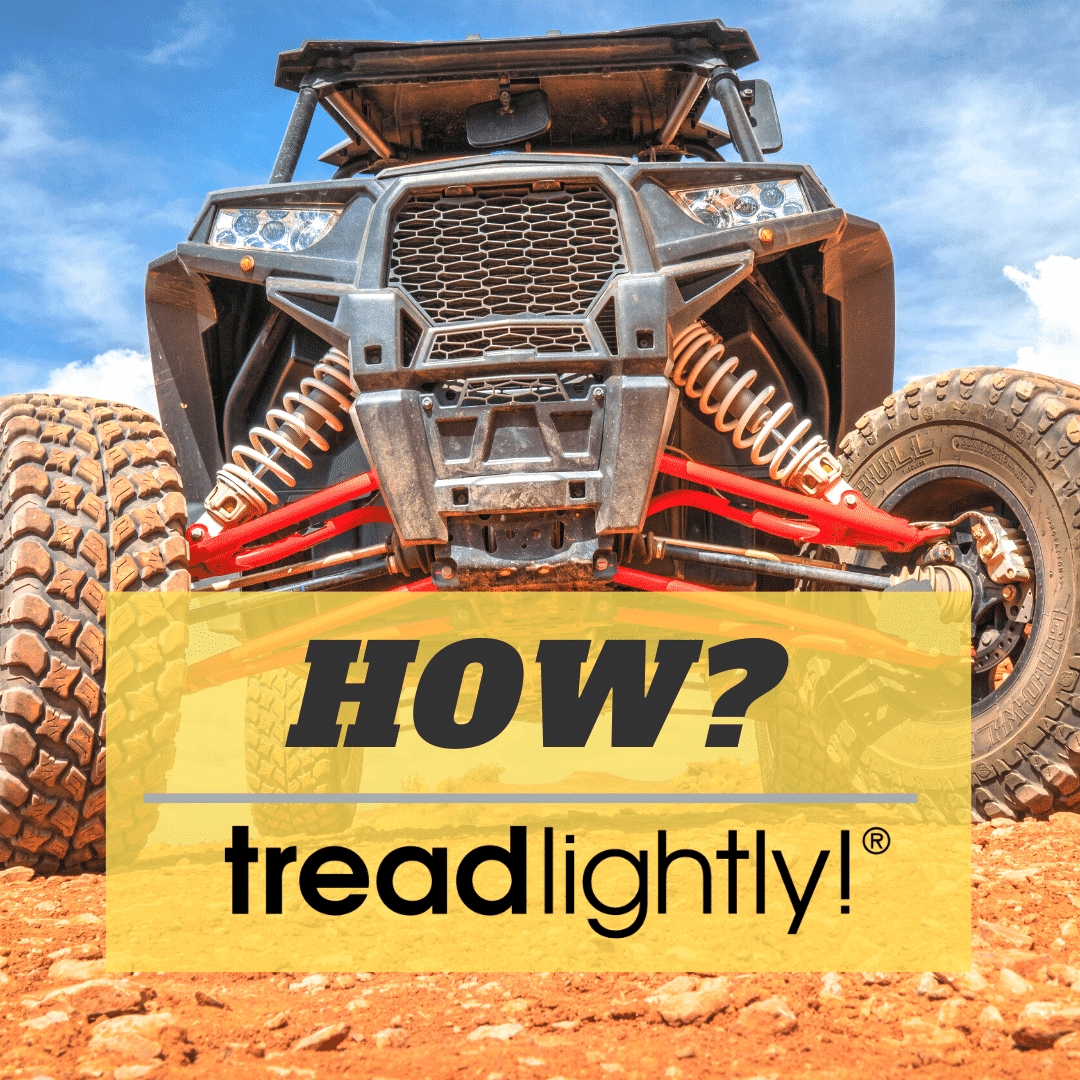 How to Tread Lightly!