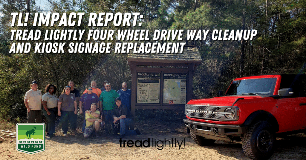 Tread Lightly Impact Report Ocala National Forest Tread Lightly Four Wheel Drive Way Cleanup