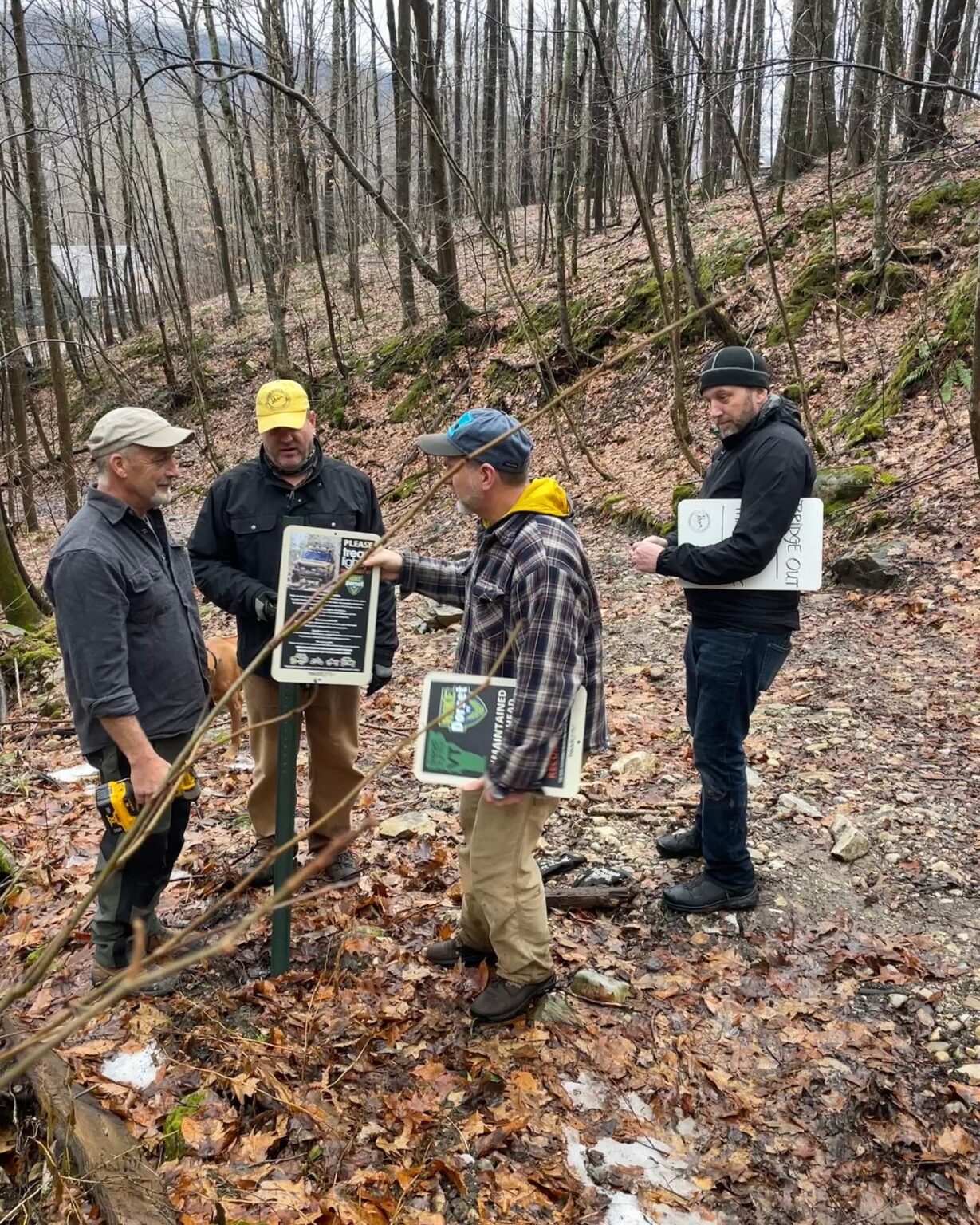 Tread Lightly Impact Report Freedley Quarry Signage Project Tread
