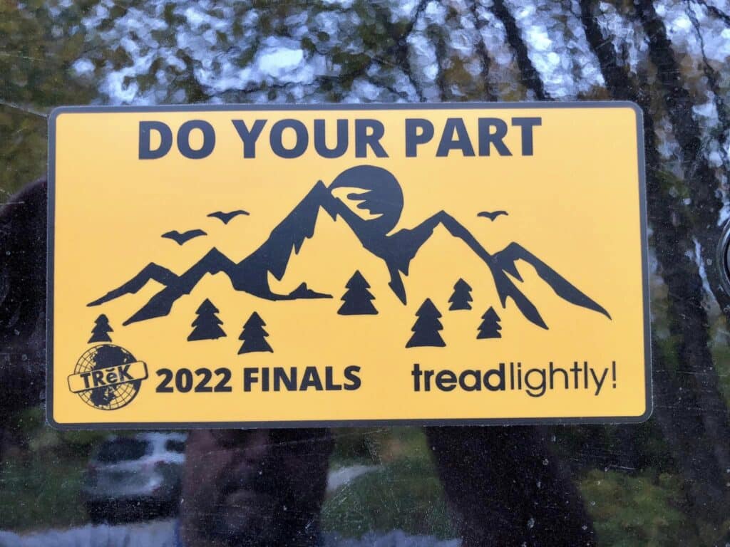 Tread Lightly Tread Lightly! Impact Report Land Rover TReK Green