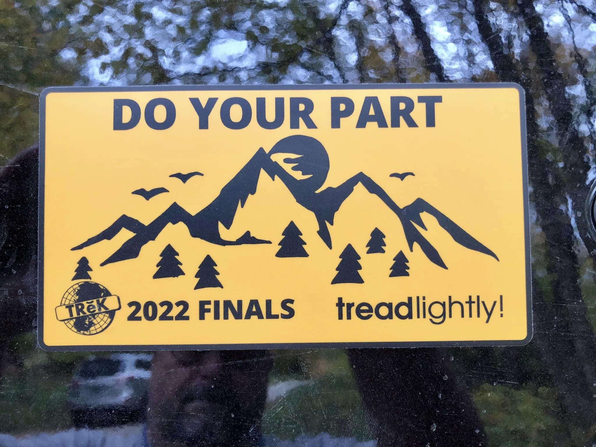 Tread Lightly! Impact Report Land Rover TReK Green Mountain National