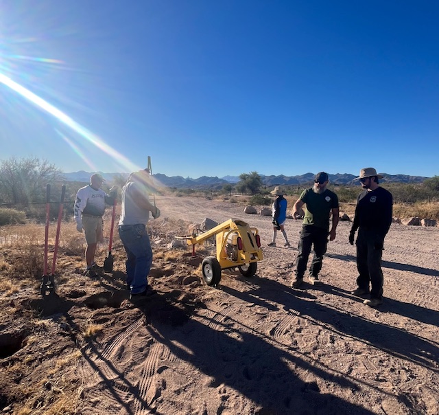 Tread Lightly! Impact Report: Pobrecito Staging Area Improvement img 7527