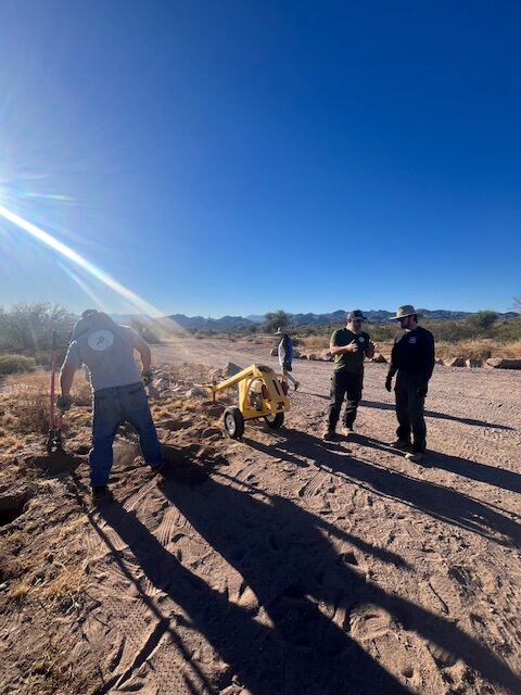 Tread Lightly! Impact Report: Pobrecito Staging Area Improvement img 7528