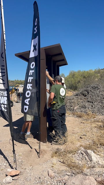 Tread Lightly! Impact Report: Pobrecito Staging Area Improvement img 7601