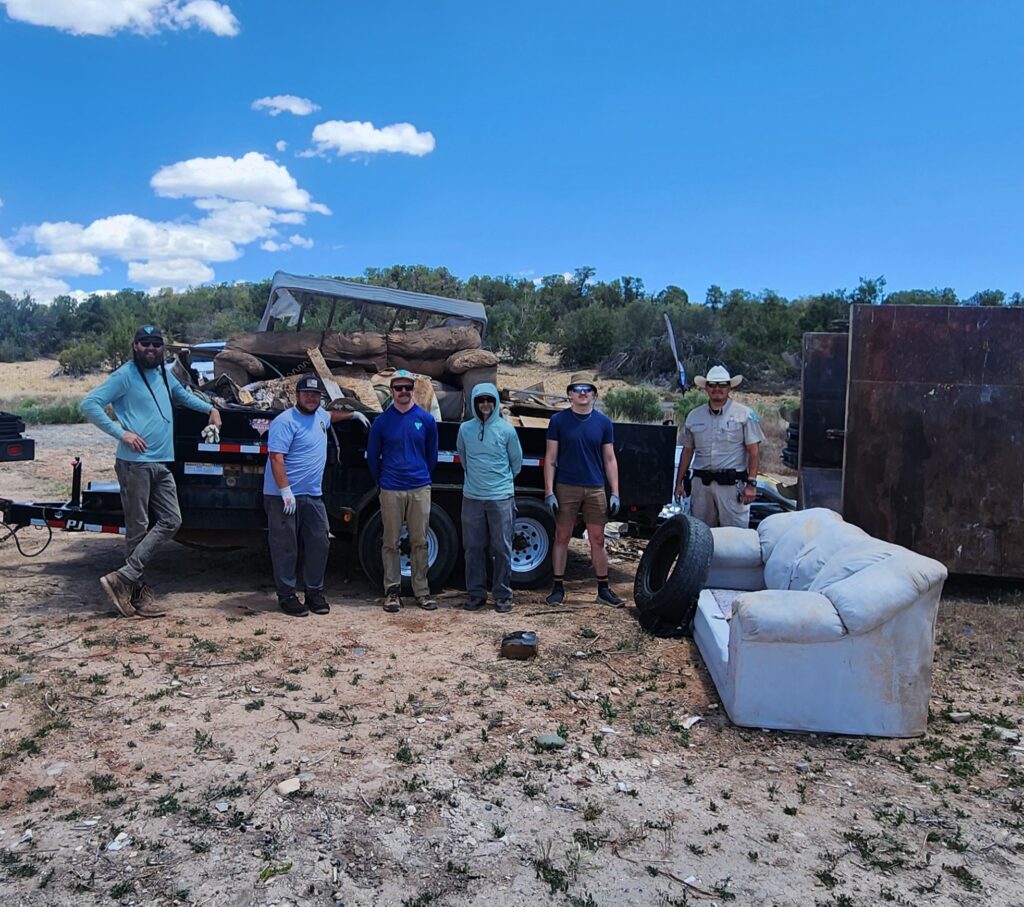 Tread Lightly! Impact Report: Blanding Dump Site Clean-up Project 20260516 123322