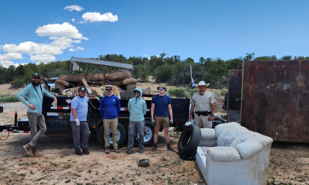 Tread Lightly! Impact Report: Blanding Dump Site Clean-up Project 20260516 123328