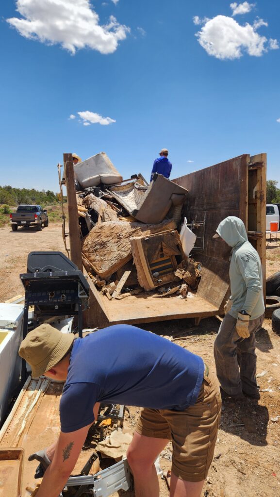 Tread Lightly! Impact Report: Blanding Dump Site Clean-up Project 20260516 125600