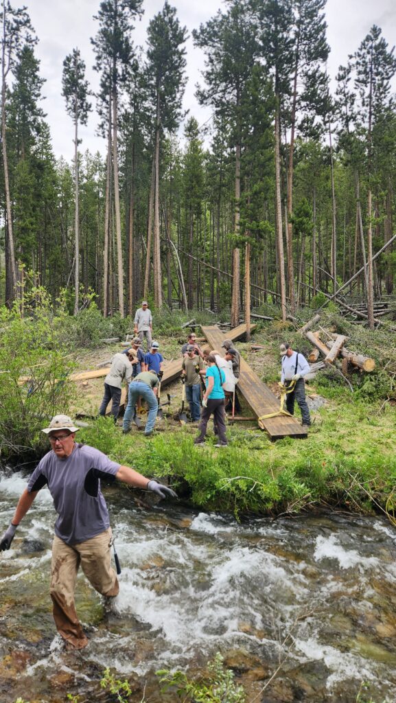 Tread Lightly! Impact Report: Big Creek Single Track Bridge Build 20260626 110042
